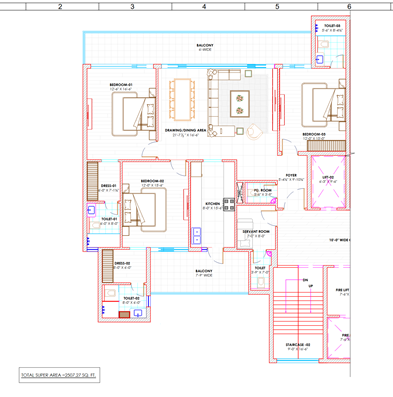 MOHALI CROWN Luxury Flats Project By KKJ Group - Airport Road, Sector 126, Mohali